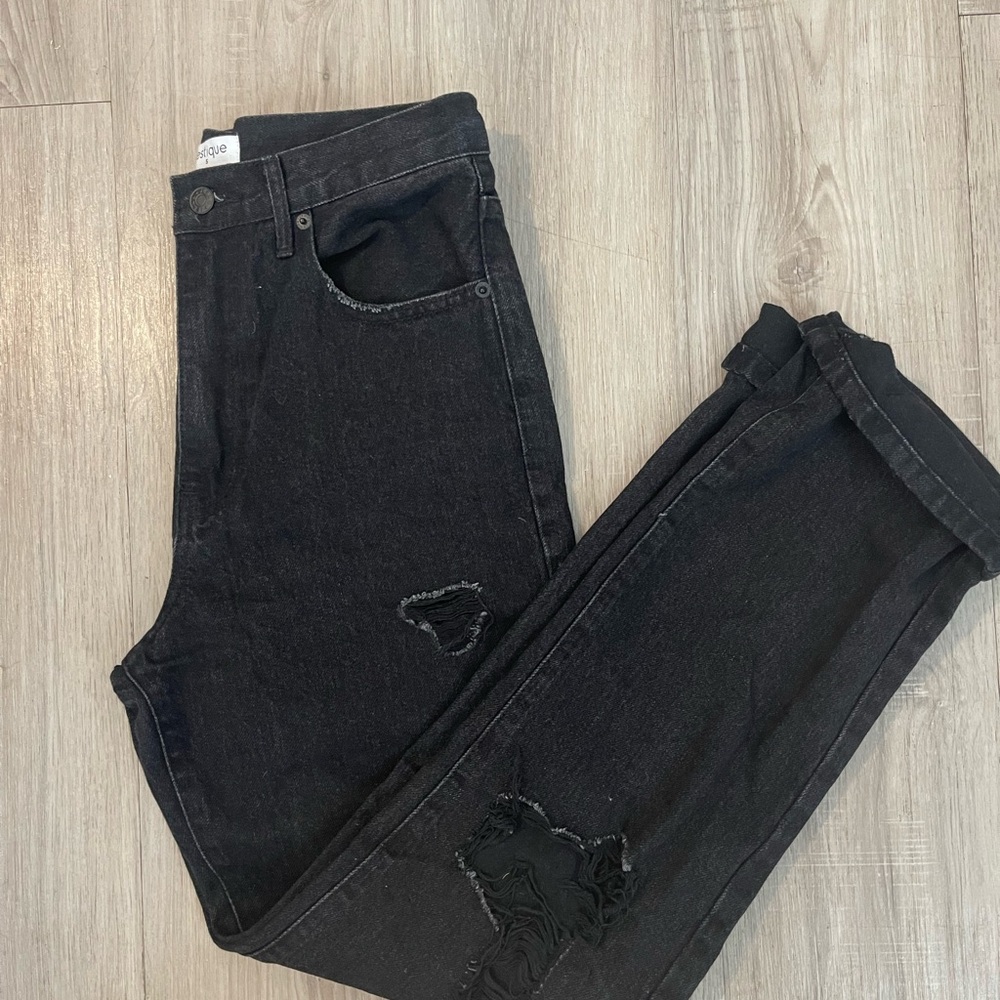 Vestique Charcoal Denim Jeans